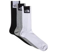 The North Face - Multi Sport Fine Box Cush Crew Sock 3-Pack - Sports socks size L, white