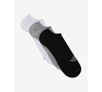 The North Face Unisex Multi Sport Invisible 3P Socks, Black Assorted, M