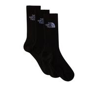 The North Face Multisport Cush Crew 3-Pack Socks, Size M, Black - Comfortable, moisture-wicking socks for active lifestyles