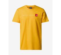 The North Face Never Stop Exploring T-shirt short sleeve yellow red - S