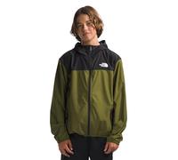 The North Face Boys Never Stop Windwall Jacket: Forest Olive: M Size: