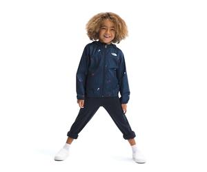 The North Face Never Stop Jacket Summit Navy Tnf Shadow Toss Print 2 Years