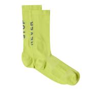 The North Face Never Stop Trail Run Crew Socks Lime Green - L