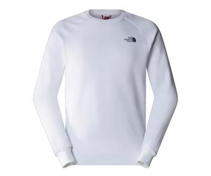 The North Face NF0A4SZ9FN4 M RAGLAN REDBOX CREW - NEW - EU Sweatshirt Men's White Size XXL