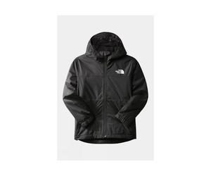 The North Face NF0A82TA Boys Warm Storm Rain Jacket Colour: JK3 TNF BLACK, Size: S