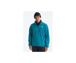 The North Face NF0A8D0Q M GLCR FLC 1/4 ZIP JKT Colour: BOM Dusk Blue, Size: XL