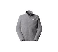 The North Face NF0A8D0R Men's Glacier Full-Zip Fleece Colour: CQI Mid Grey Heather, Size: L