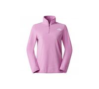 The North Face NF0A8D2J Women's Glacier 1/4 Zip Fleece Colour: G6E Hushed Lavender, Size: M