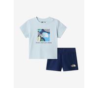The North Face NSE Box Play Set Light Blue Navy Baby - 12-18