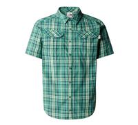 THE NORTH FACE Pine Knot T-Shirt Gemstone Green Plaid S