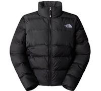 The North Face Puffer Jacket Womens Black Winter Coat With Logo Saikuru Size XL