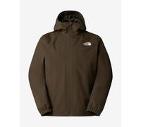 The North Face Quest hooded jacket dark brown mono - S