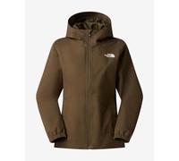 The North Face Quest Mono Hooded Jacket Greenish Brown Women - S