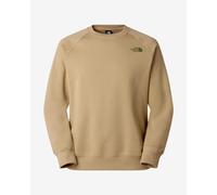 The North Face Men's Raglan Box Nse Regular Crew Sweatshirt, Khaki Stone, S
