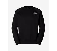 The North Face Mens Black Redbox Brand-print Relaxed-fit Cotton-blend Sweatshirt Xl
