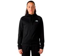 The North Face Women's Reaxion 2.0 Hooded Full Zip Jacket, Tnf Black Heather, XL