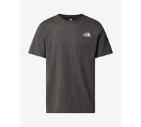The North Face Redbox Short Sleeve T-shirt dark grey red - S