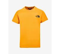 The North Face Redbox T-shirt short sleeve yellow orange Kids - XS