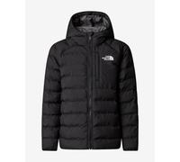 The North Face Girls Reversible Perrito Hooded Jacket, Tnf Black/Smoked Pearl, 6 Years