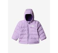The North Face Reversible Perrito Hooded Jacket Pink Violet Baby - 3-6