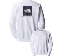 The North Face Men's Raglan Box Nse Crew Sweatshirt, Tnf White, XL