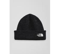 CTM Men's Black Winter Stocking Knit Cuff Cap