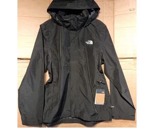 The North Face Sangro Men's Large Hooded Lightweight Waterproof Jacket in Black