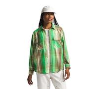 The North Face Set Up Camp Shirt Optic Emerald Tessellation Medium Plaid XXL