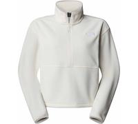 The North Face - Short half-zipped fleece - W Glacier Fleece 1/2 Zip Short Jacket White Dune for Women - Size M - Beige Beige M