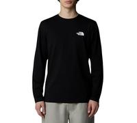 The North Face - L/S Simple Dome Tee - Longsleeve size L, black