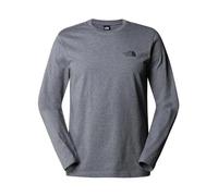 The North Face Simple Dome Long Sleeve T-shirt Grey S Men