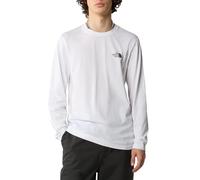 The North Face Mens Long Sleeve Simple Dome T-shirt White XL