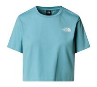 The North Face Simple Dome Cropped Short Sleeve T-shirt Blue L / Short Woman
