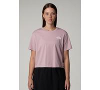 The North Face - Simple Dome Cropped Slim Metal Pink - T-Shirt - pink - XS - 60% Cotton, 40% Polyester XS