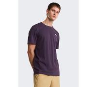 The North Face Men's T-Shirt Simple Dome Evolution Short Sleeve Dark Purple S