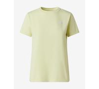 The North Face Simple Dome Evolution Slim Short Sleeve T-Shirt Acid Yellow Women - XL