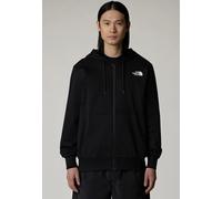 The North Face - Simple Dome Full Zip Tnf Black - Zipper - black - XL - 70% Cotton, 30% Polyester,Sweat XL