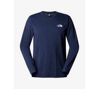 The North Face Simple Dome long sleeve T-shirt night blue - S
