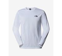 The North Face Simple Dome long sleeve T-shirt polar white - L