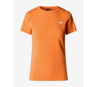 The North Face Simple Dome Short Sleeve T-shirt Light Orange Women - XS
