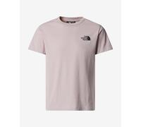 The North Face Simple Dome Short Sleeve T-shirt white lilac Kids - S