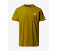 The North Face Simple Dome T-shirt short sleeve yellowish green - XS