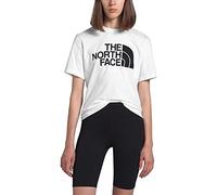 The North Face Simple Down Short Sleeve T-Shirt Pure White Kids - L