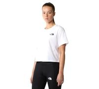 The North Face - Women's Cropped Simple Dome Tee - T-shirt size M, white