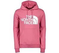 The North Face Standard Mens Hoodie in Red Violet - Red & Violet Fleece - Size Small