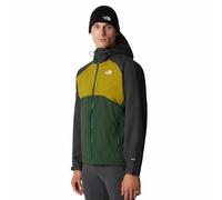 The North Face Stratos Hooded Waterproof Jacket: Pine Needle/Sulphur M