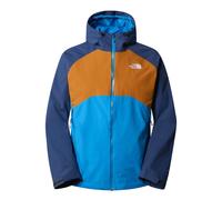 The North Face Stratos Hooded Waterproof Jacket: Skyline Blue/ Desert