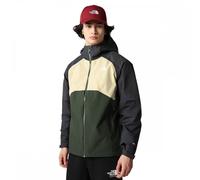 The North Face Stratos Hooded Waterproof Jacket: Thyme/Gravel/Asphalt