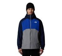 The North Face Stratos Waterproof Hooded Jacket | UK 2XL in Monument Grey/Blue/Summit Navy