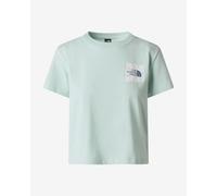 The North Face Sun Graphic Short Sleeve T-Shirt Light Green Women - M